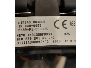 Подушка безопасности водителя 6F0880201AA, 2019310019   Cupra Ateca