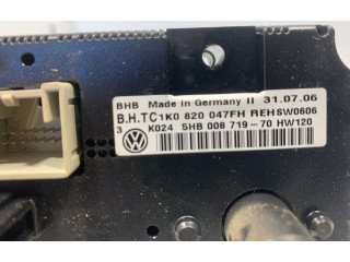 Блок управления климат-контролем 1k0820047fh Volkswagen Jetta V