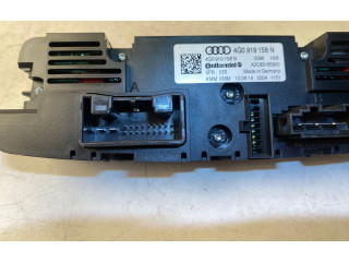 Блок управления климат-контролем 4G0919158, 4G0919158N Audi A6 S6 C7 4G