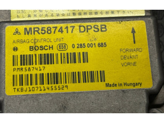 Блок управления надувных подушек MR587417, 0285001685 Mitsubishi Colt