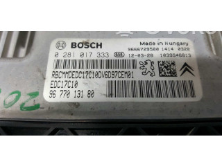 Řídící jednotka 9677013180, 9666729580 Citroen C3 Pluriel 2012