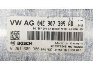 Блок управления двигателя 0261S09386, 04E907309AD   Audi Q3 8U