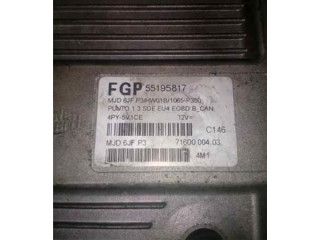 Блок управления двигателем Блок управления 55195817 Fiat Grande Punto
