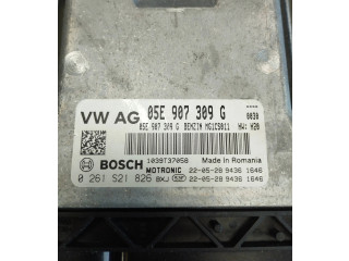 Блок управления двигателя 05E907309G, 0261S21826 Skoda Octavia Mk4