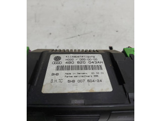 Блок управления климат-контролем 4B0820043AH, 5HB00760424 Audi A6 S6 C5 4B