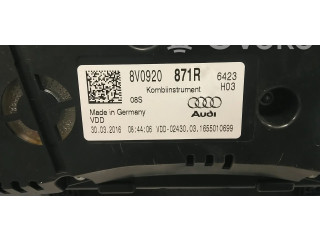 Панель приборов 8V0920871R   Audi A3 S3 8V       