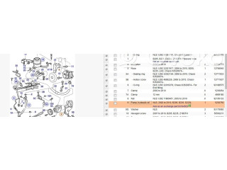 Vstřikovací lišta 5230750, 7690955106 Saab 9-5 B235E
