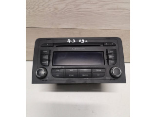 Радио/ проигрыватель CD/DVD / навигация  8P0035186s   Audi A3 S3 A3 Sportback 8P 