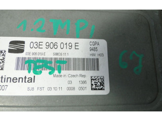 Блок управления 03E906019E, 03E906019E   Seat Ibiza IV (6J,6P)