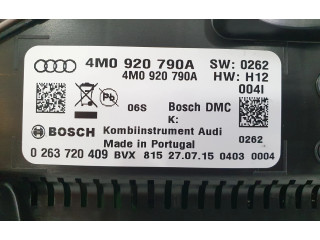 Přístrojová deska  Audi Q7 4M 2016 4M0920790A, 0263720409  