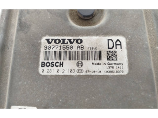 Блок управления двигателя 30771550, 0281012103 Volvo S60