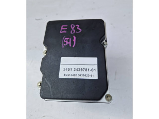 Блок АБС 3439781, 3439820   BMW  X3 E83  2003 - 2010 года