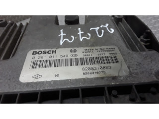 Блок управления двигателя 0281011549, 8200310863 Renault Scenic II - Grand scenic II