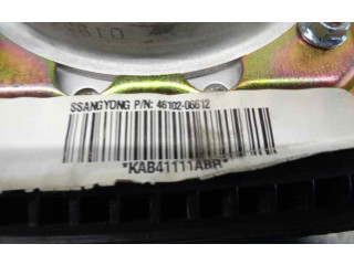 Подушка безопасности водителя 8620134501LBA, 46102066012 SsangYong Korando