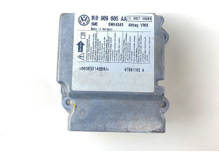 Блок подушек безопасности 1K0909605AA, 5WK43411 Skoda Octavia Mk2 (1Z)