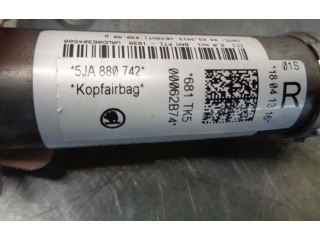 Подушка безопасности двери 5JA880742, 307680110AA   Skoda Rapid (NH)
