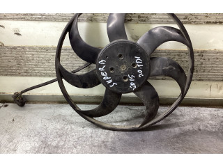 Вентилятор радиатора 5Q0121203CD, 5Q0959455AQ Skoda Superb B8 (3V)