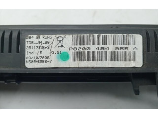 Спидометр (приборный щиток)    P8200494955A, 0090059   Renault Scenic II -  Grand scenic II