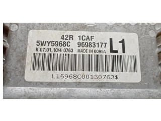 Блок управления двигателем Блок управления 96983177   Chevrolet Astra