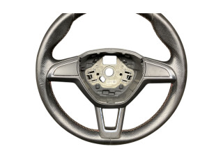 Руль Skoda Fabia Mk2 (5J)  2007 - 2014 года 5J0419091L, 5E0880201      