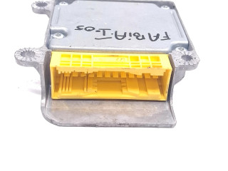 Блок подушек безопасности 1C0909601A, 5WK43123 Skoda Fabia Mk1 (6Y)