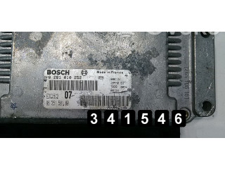 Блок управления двигателя 0281010252   Peugeot 406