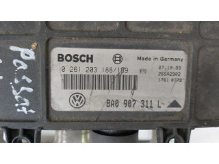 Блок управления двигателя 0261203188189, 8A0907311L   Volkswagen PASSAT B4