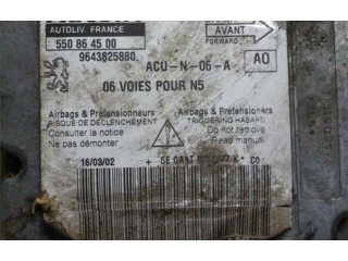 Блок управления двигателя 9643825880, 550864500   Peugeot 306