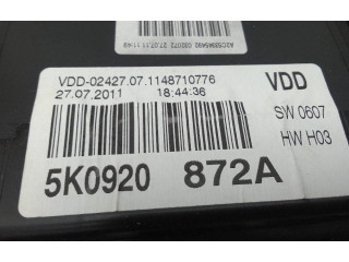 Панель приборов 5K0920872A Volkswagen Golf VI