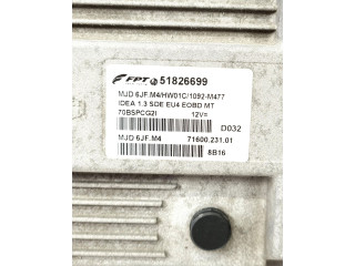 Блок управления двигателя 51826699, 188A9000   Fiat Idea