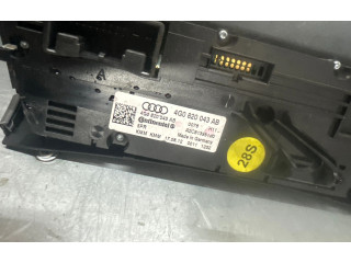 Блок управления климат-контролем 4G0820043AB, A2C81395100   Audi A7 S7 4G
