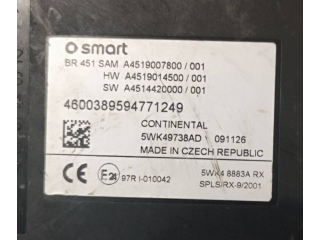 Pojistková skříňka 5WK49738AD Smart ForTwo 2002