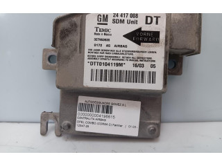 Блок подушек безопасности 24417008   Opel Combo C