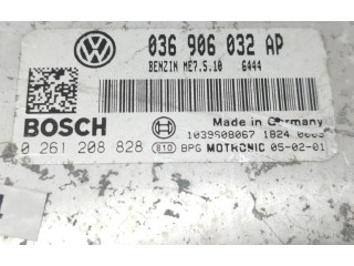 Блок управления двигателя 036906032AP, 0261208828 Skoda Octavia Mk2 (1Z)