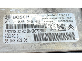 Řídící jednotka 9807885980, K1389 Citroen Berlingo 2015