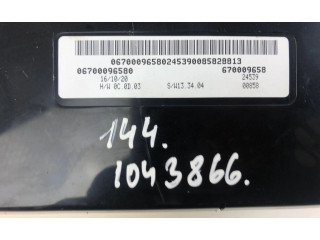 Модуль блока управления кондиционером 670009658, 670009658 Maserati Ghibli