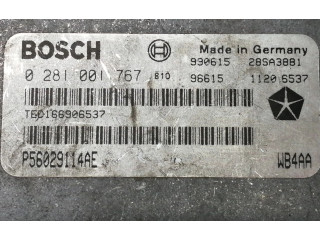 Блок управления двигателя 0281001767, TED166906537   Jeep Grand Cherokee (WJ)