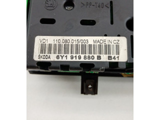 Панель приборов 6Y1, 003 Skoda Fabia Mk1 (6Y)