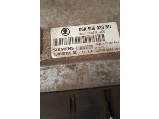 Блок управления двигателя 06A906033BG, 5WP4015602   Skoda Octavia Mk1 (1U)