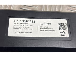 Блок управления климат-контролем 13594788, 451027846 Opel Meriva B