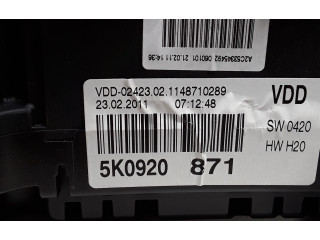 Панель приборов 5K0920871 Volkswagen Golf VI