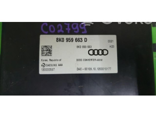 Блок комфорта 8K0959663D, 8K0959663D.   Audi A6 C7   