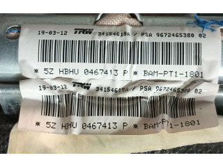 Руль Citroen C3  2010 - 2016 года 34154619A, 9672465380      