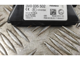 Модуль беспроводной зарядки 3V0035502, 3V0035502 Skoda Octavia Mk3 (5E)