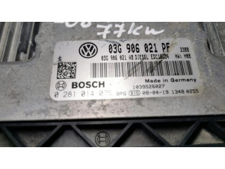 Řídící jednotka 03G906021PF, 0281014075 Volkswagen Caddy 2008