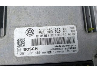 Блок управления двигателя 03C906016BM, 03C906016BM Volkswagen Golf Plus