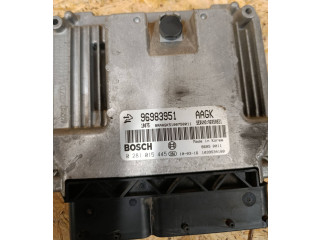 Блок управления двигателя 96983951, 0281015445 Chevrolet Cruze