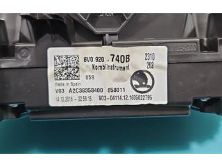 Панель приборов 6V0920740B, IMPRK1435936 Skoda Fabia Mk3 (NJ)
