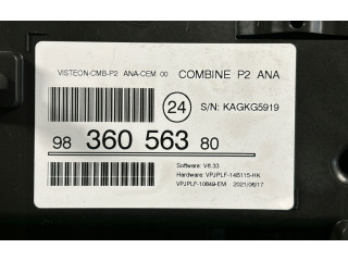 Спидометр (приборный щиток) 9836056380 Peugeot 2008 I