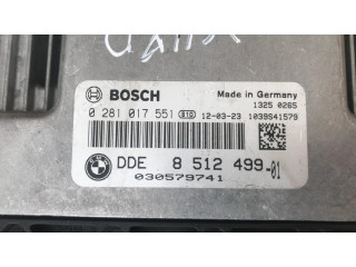 Řídící jednotka 8512499, 0281017551 BMW X1 E84 2011